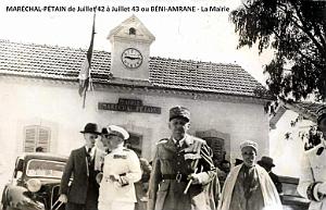 MARECHAL-PETAIN OU BENI-AMRANE - MAIRIE